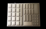Beige Color Jewelry Organizer Trays, Custom Jewelry Trays, Jewelry Storage Box, Necklaces Holder