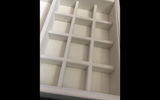 Velvet Stackable Jewelry Tray Showcase Display, Felt Trays for Jewelry, Velvet lined drawer inserts, Jewelry Storage Organizers
