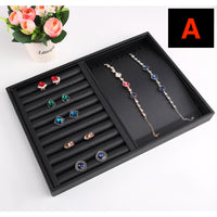 PU Jewelry Organizer Trays, Drawer Organizer Inserts, PU Trays, PU Ring Tray, Jewelry Display Trays