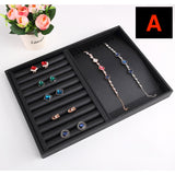PU Jewelry Organizer Trays, Drawer Organizer Inserts, PU Trays, PU Ring Tray, Jewelry Display Trays