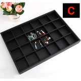 PU Jewelry Organizer Trays, Drawer Organizer Inserts, PU Trays, PU Ring Tray, Jewelry Display Trays